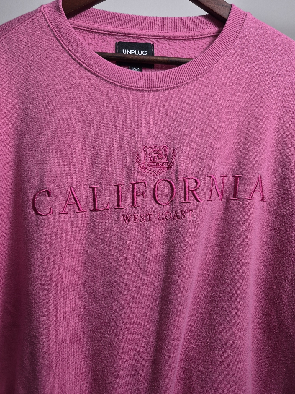 Bluenotes Pink California Crewneck Sweatshirt - Picture 3 of 7